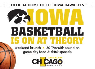 Iowa basketball Chicago sports bar