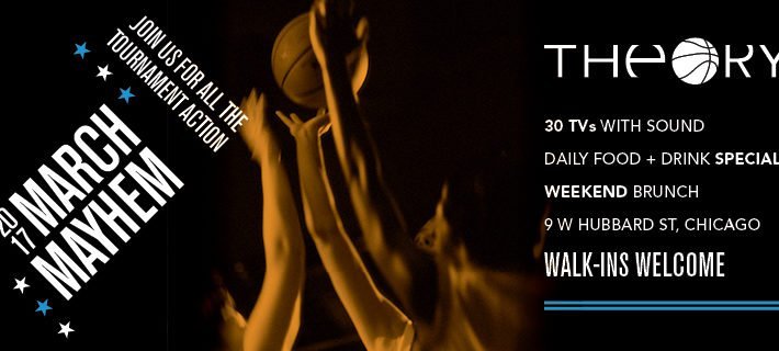 College basketball Chicago sports bar