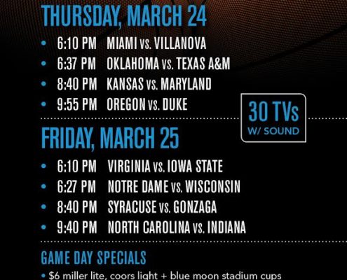 College basketball Chicago sports bar